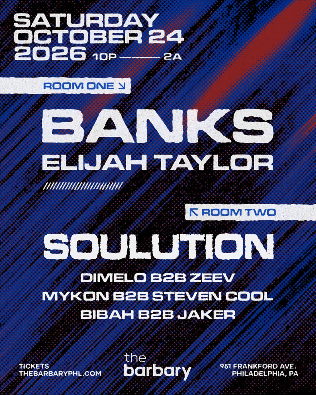 Barbary pres. BANKS x SOULUTION