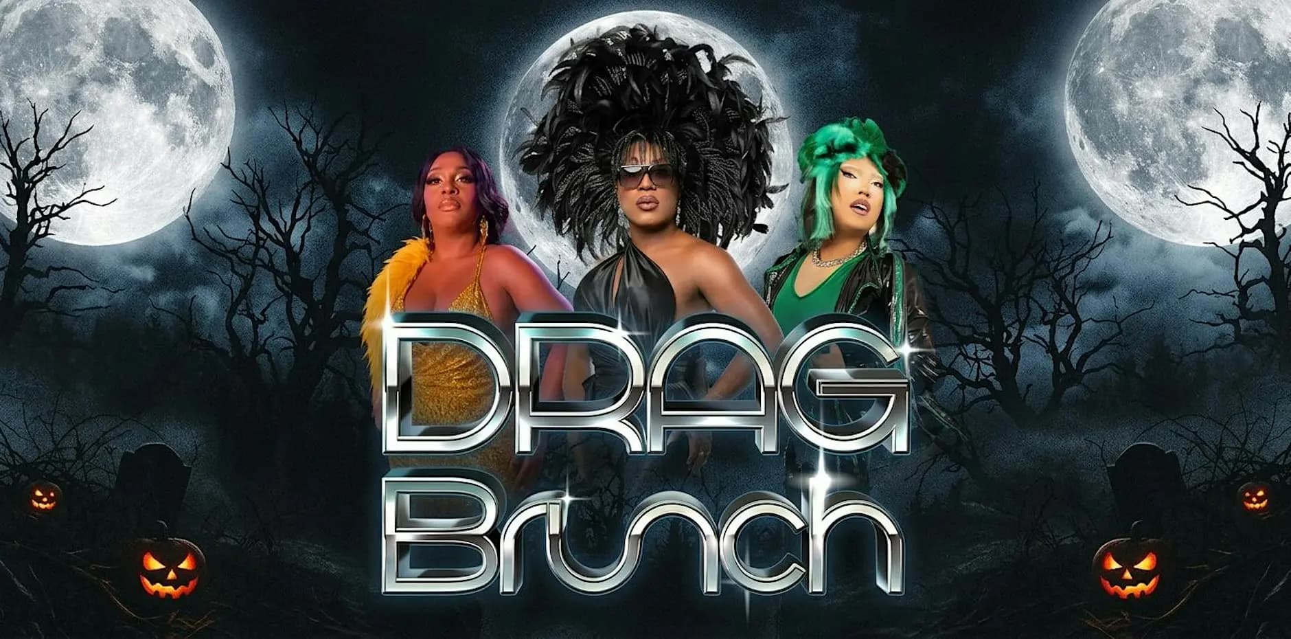 Halloween Drag Brunch at Friends Only!
