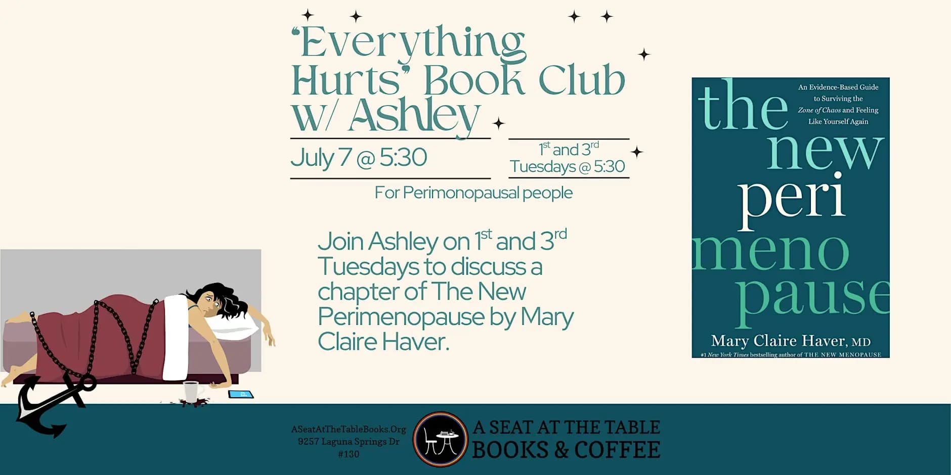 "Everything Hurts" Book Club w/ Ashley: The New Perimenopause - 11/03