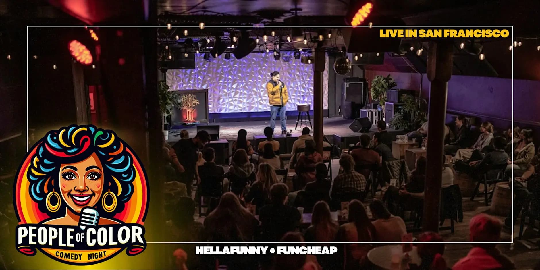 San Francisco POC Comedy Night - 10/23