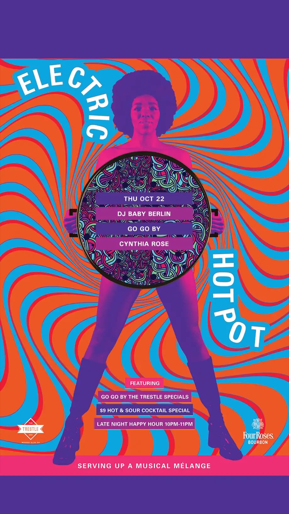 Electric Hotpot with DJ Baby Berlin - 10/22