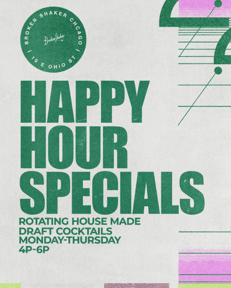 10.22 - | Happy Hour | 4PM - 6PM