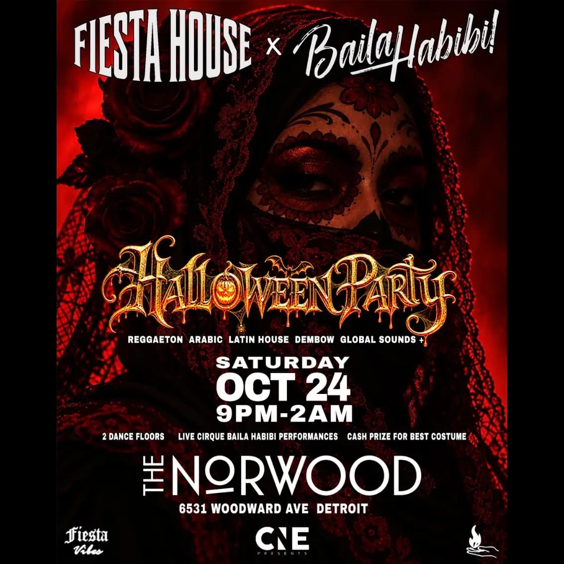 BAILA HABIBI X FIESTA HOUSE: HALLOWEEN PARTY