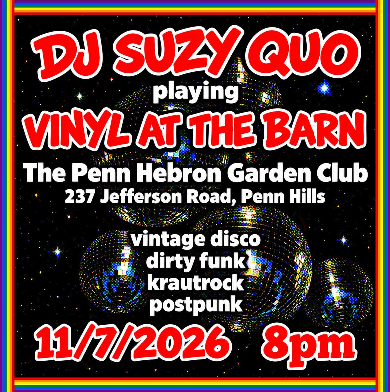 Vinyl at the Barn