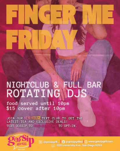 10.23 - Finger Me Friday