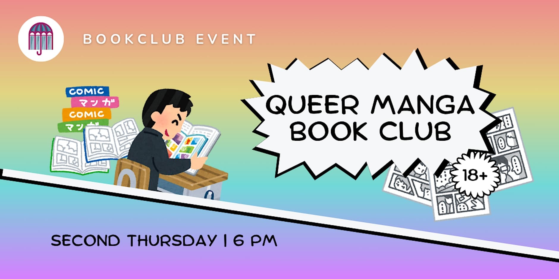 Queer Manga Book Club - 11/12