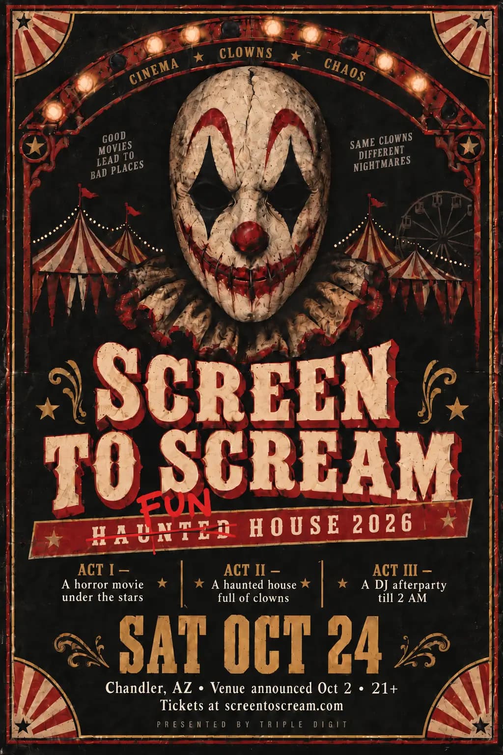 Screen to Scream: Fun House 2026