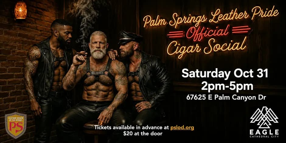 PS Leather Pride 2026 - Cigar Social