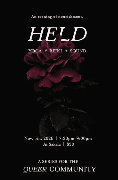 Held: an Evening for Queer Nourishment