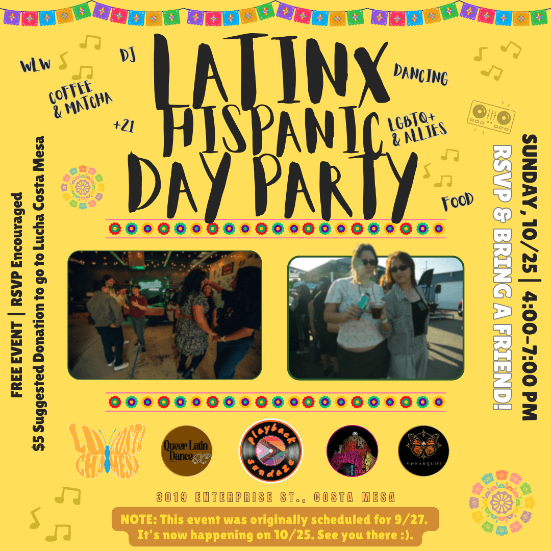 Latinx / Hispanic Day Party | Playback Sundaze