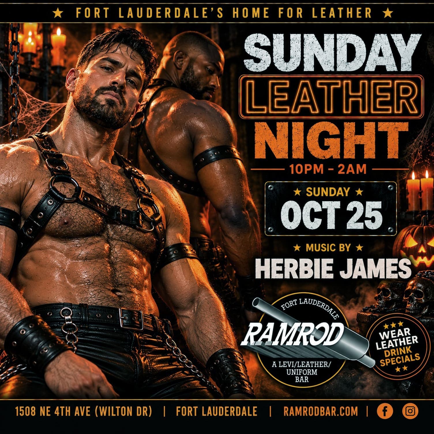Sunday Leather Night - 10/25