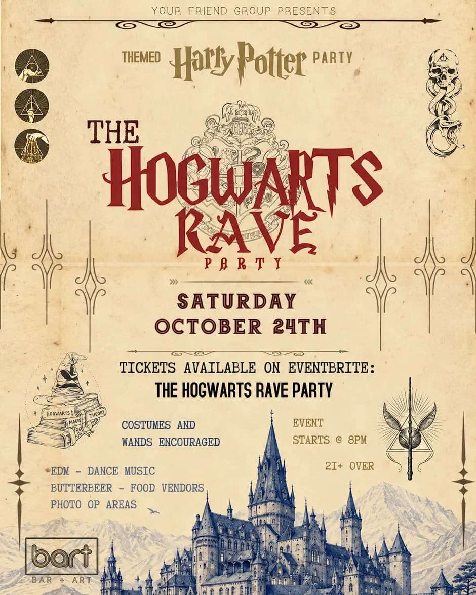 The Hogwarts Rave Party