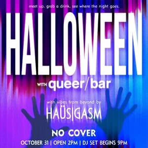 Halloween with queer/bar