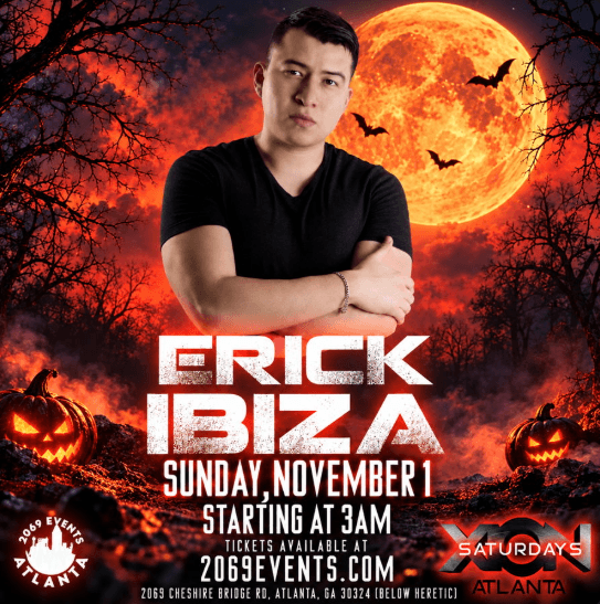 🎃 XION Saturday w/ Erick Ibiza at 2069