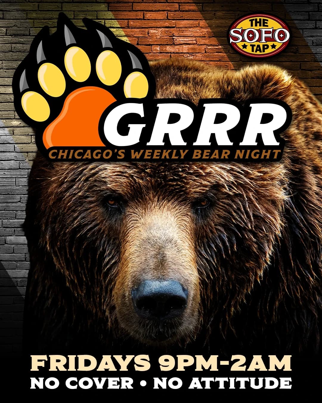 GRRR - CHICAGO'S ORIGINAL BEAR NIGHT! - 10/23