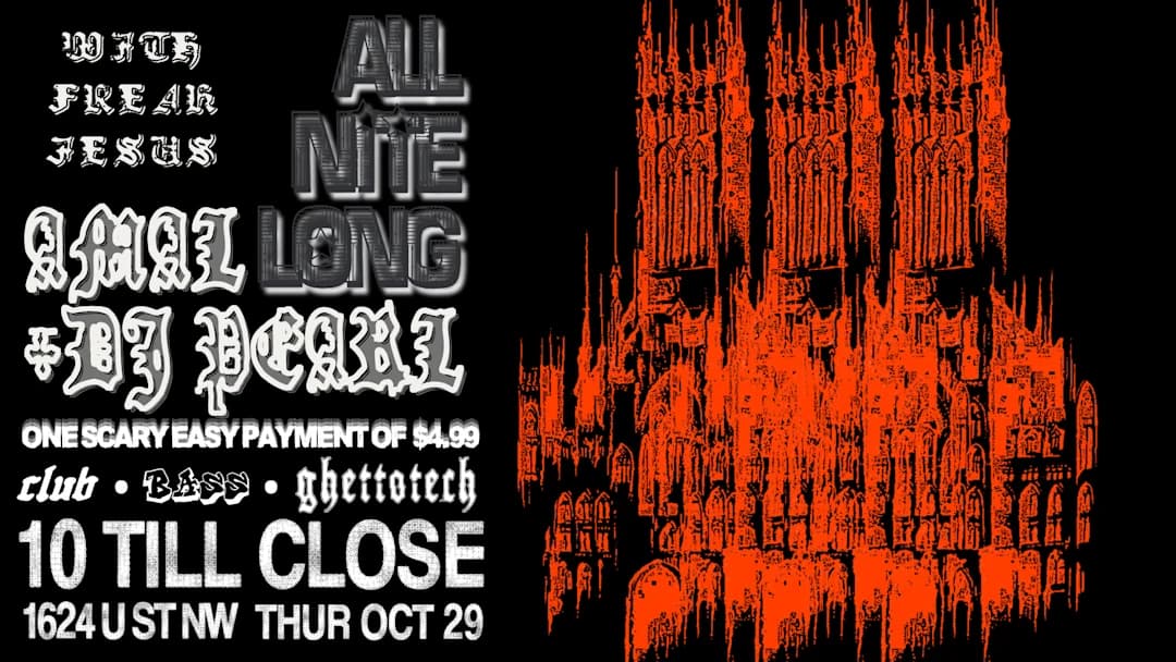 Amal + Dj Pearl: All Nite Long (Support From Freakjesus)