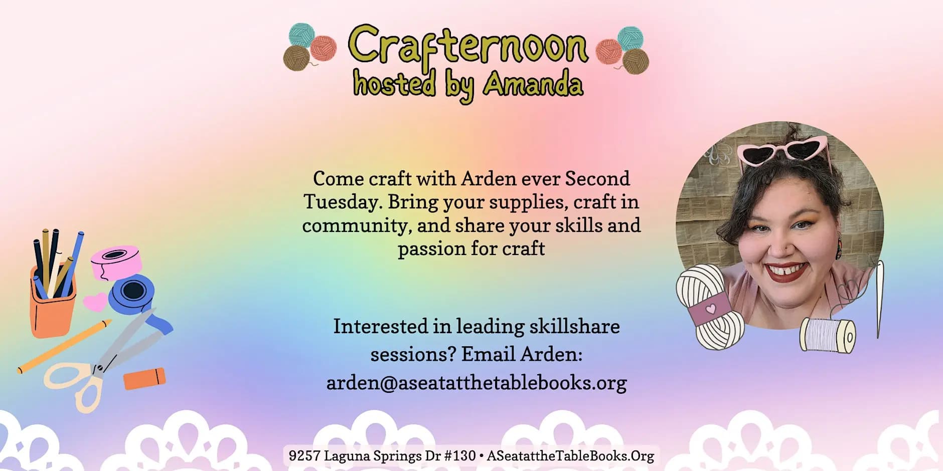 Second Tuesday Crafternoons - 11.10