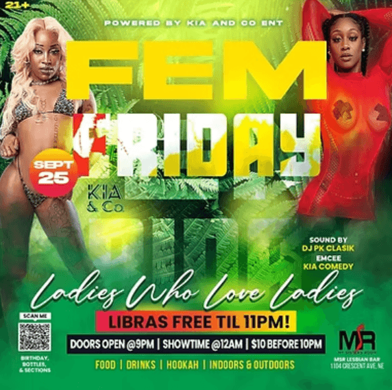 10.30 - Femme Fridays