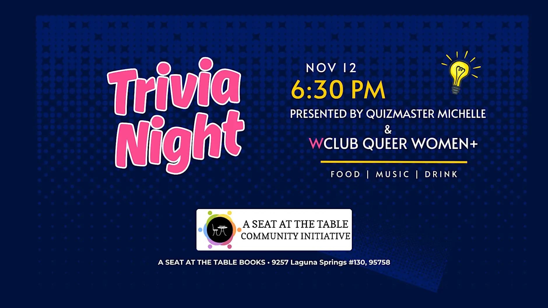 Pub Trivia at the Queer Bookstore - Queer Women+
