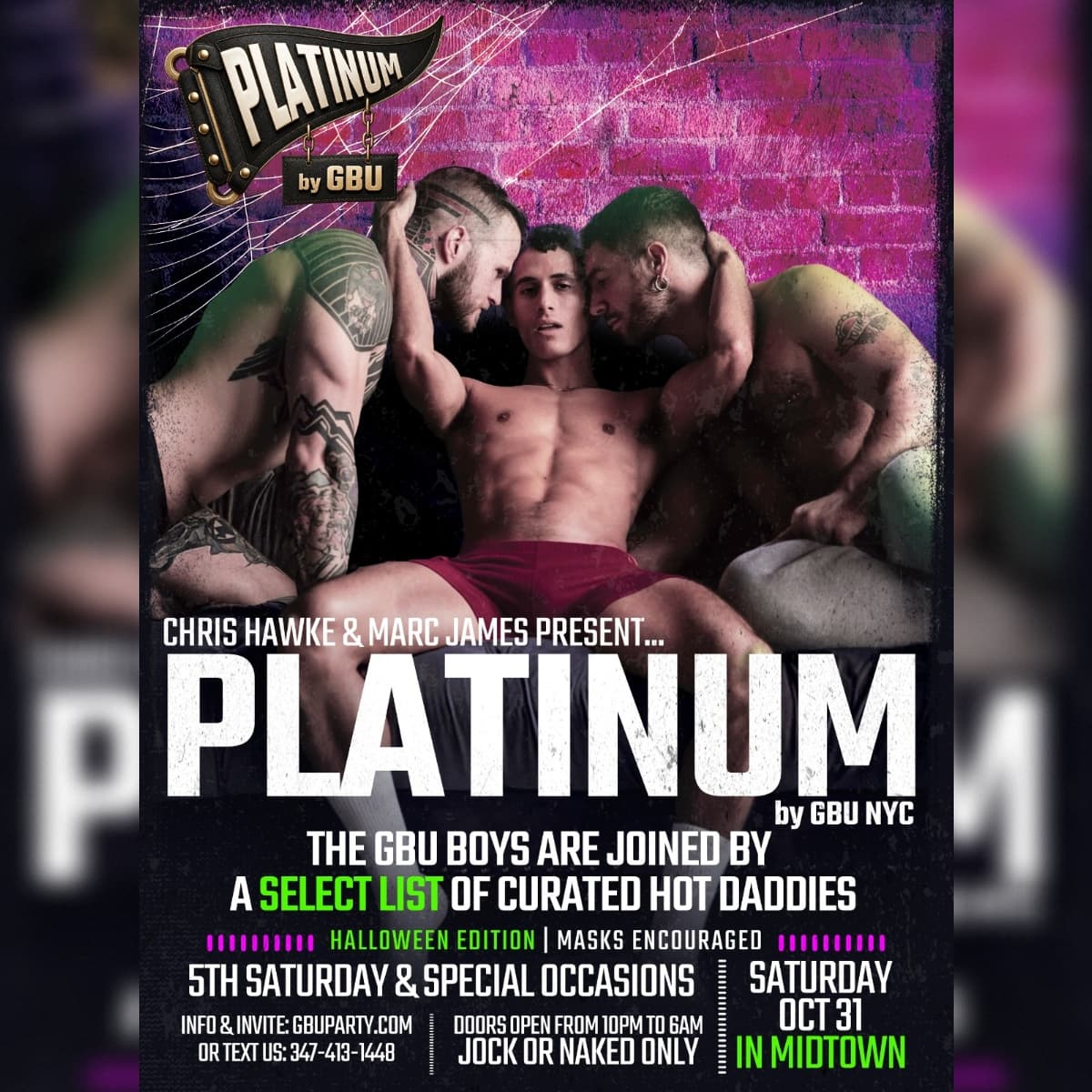 PLATINUM by GBU NYC - HALLOWEEN EDITION