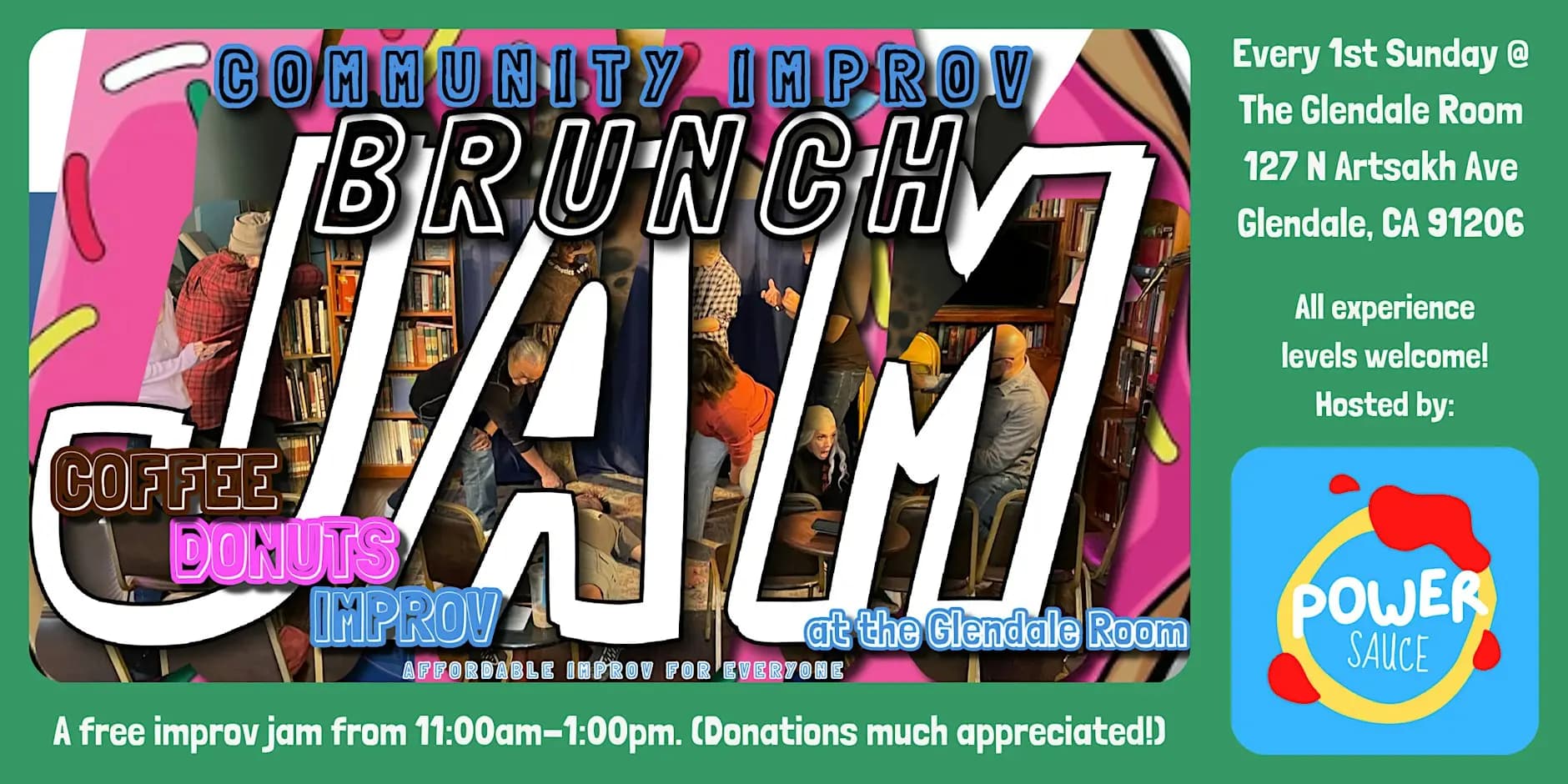 Sunday Brunch Improv Jam - 12/06
