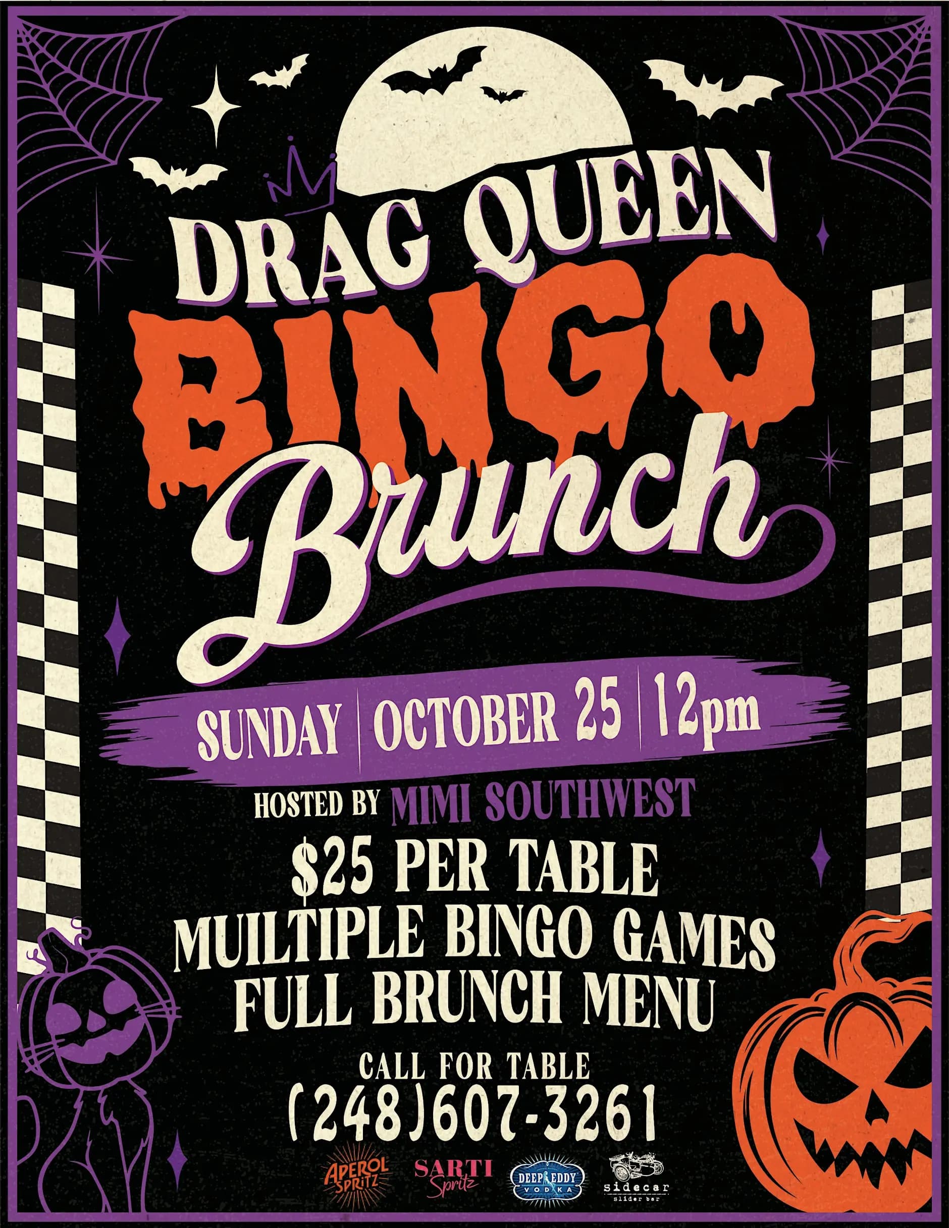 Halloween Bingo Drag Brunch