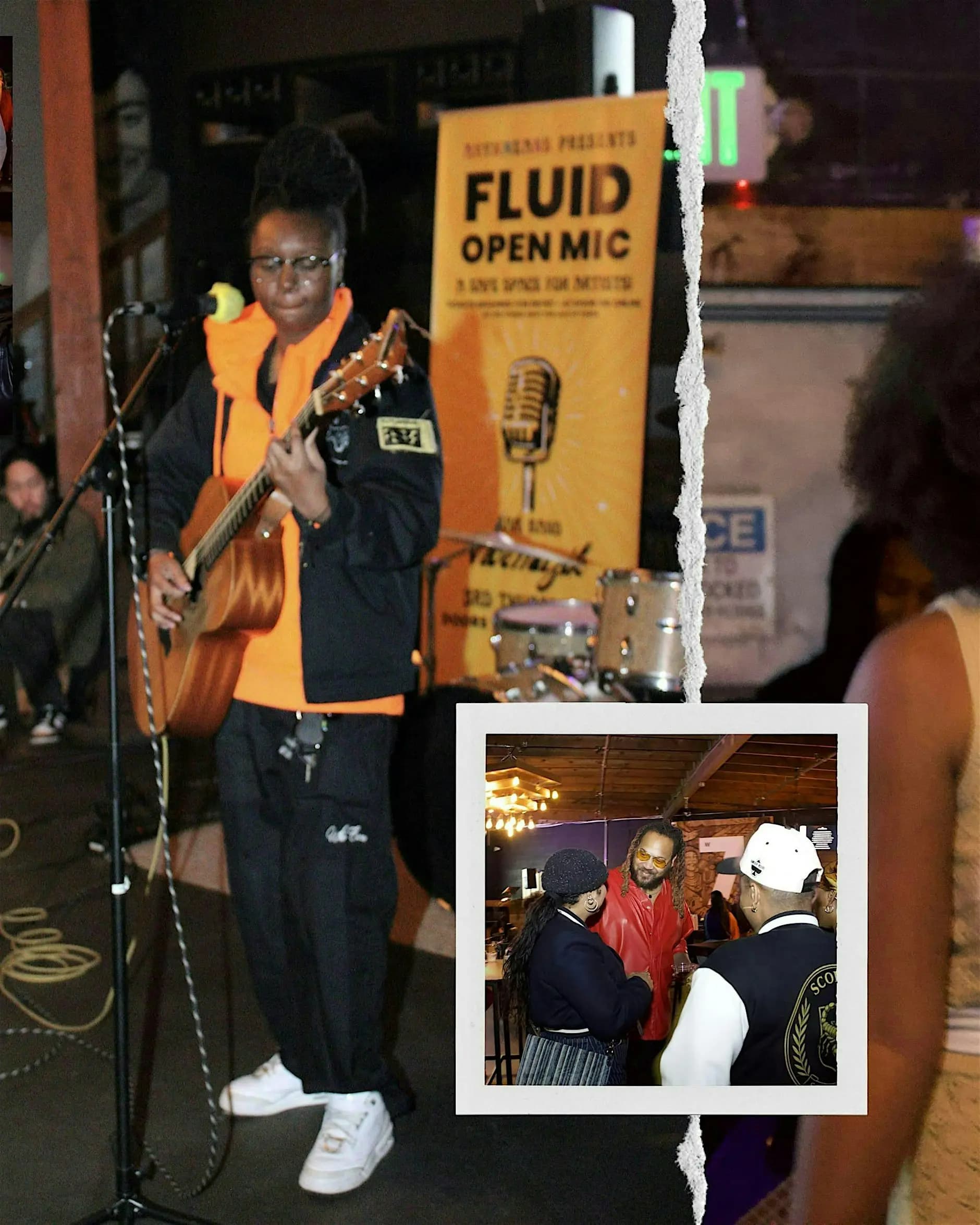 FLUID Open Mic — Black & Queer Live Band