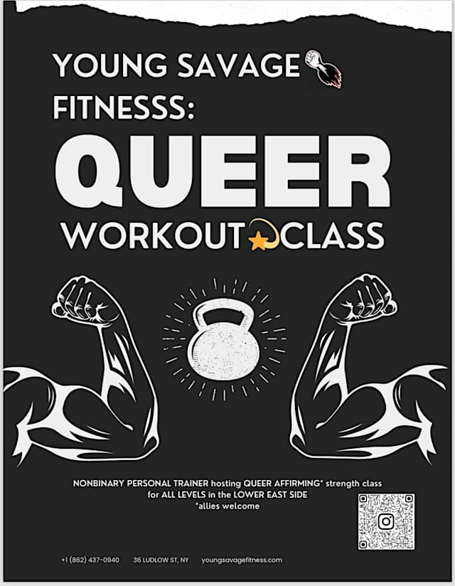 QUEER WORK OUT CLASS - 10/27