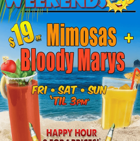 10.23 - Weekend Mimosas + Bloody Marys