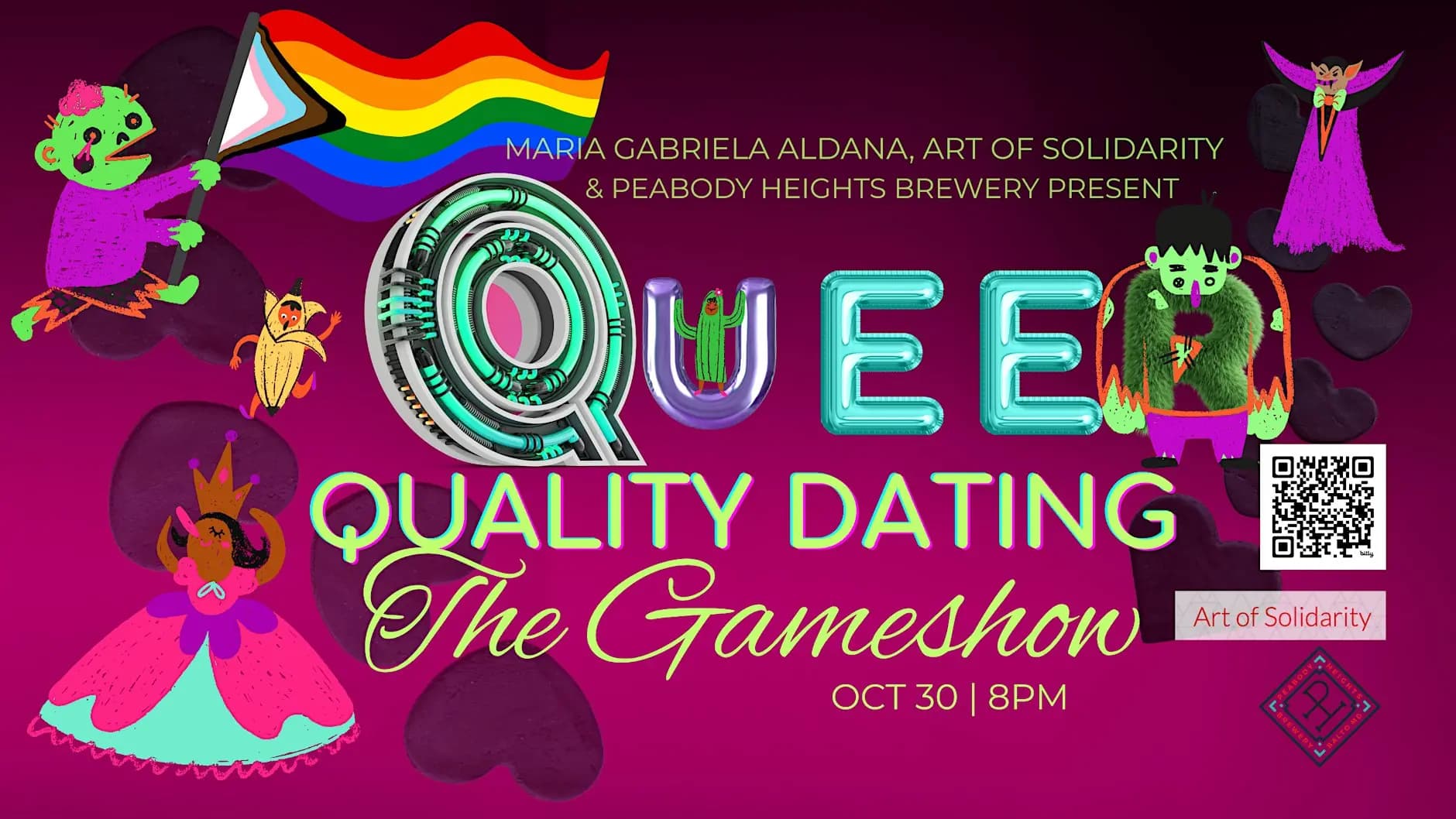 Halloween Queer Quality Dating: The Gameshow!