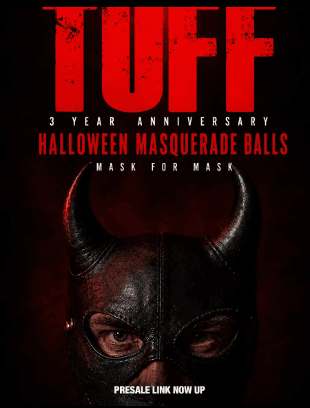 TUFF 3 YEAR Anniversary - Mask 4 Masquerade Ball